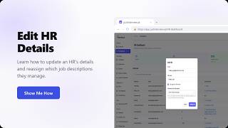 How to Edit HR Details & Job Allocations | JustInterview.ai Tutorial