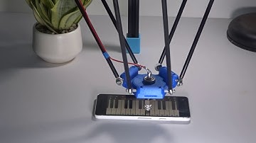 Delta X - Touch the screen of the smartphone