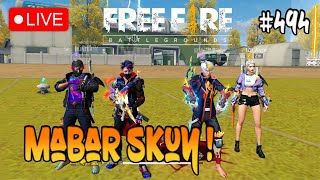 [ LIVE MABAR FF ] MABAR SAMA RANDOM? MENDING MABAR FF CR SAMA OM SKUY - Free Fire Indonesia Part 494