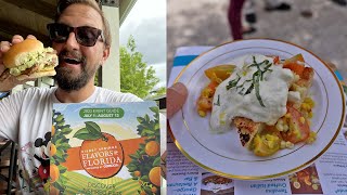 Flavors Of Florida At Disney Springs | Culinary Series- Wine Bar George Burrata + More Foods