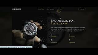 Luxury Watch Store Website ⌚ | Stunning Premium E-Commerce Website UI Design | HTML CSS JavaScript 🚀