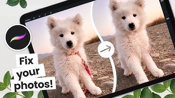 This tool is a game changer 🤯 FIX your PHOTOS| Procreate 101