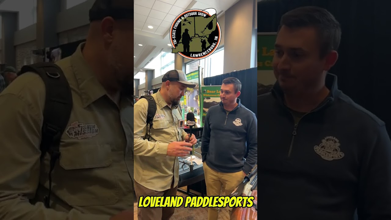 Компания Loveland Paddlesports представила свою продукцию на выставке Tri-State Fishing and Outdo...