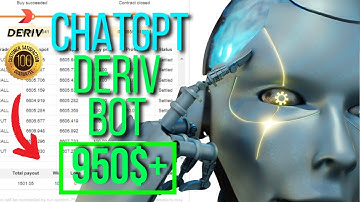 🤖CHATGPT DERIV TRADING BOT 2023🤑 | CHATGPT BOT BINARY | NO LOSS | HINDI