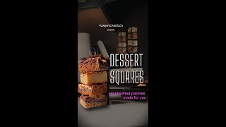 Dessert Squares - Indulge And Experience Love At First Bite Dessert Bars