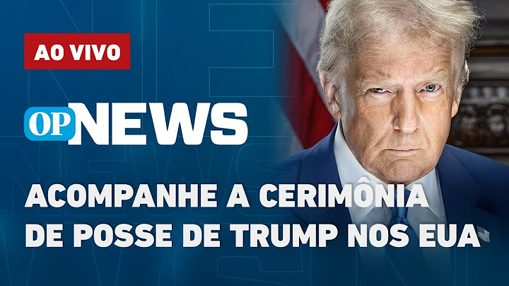 🔴 AO VIVO: Acompanhe cerimônia de posse de Trump como presidente dos EUA | O POVO News