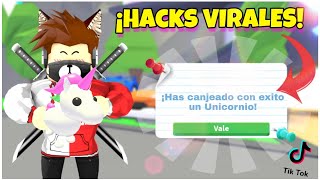 USO LOS HACKS MÁS VIRALES DE TIK TOK PARA VOLAR *SIN POCIONES* y FUNCIONA!  en ADOPT ME de ROBLOX 😱 