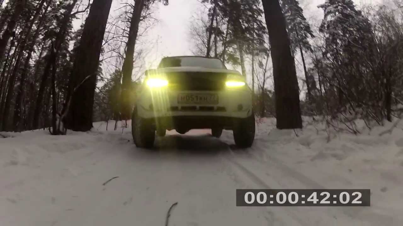 Уаз Патриот. Зима, Казань, оз.Глубокое - YouTube