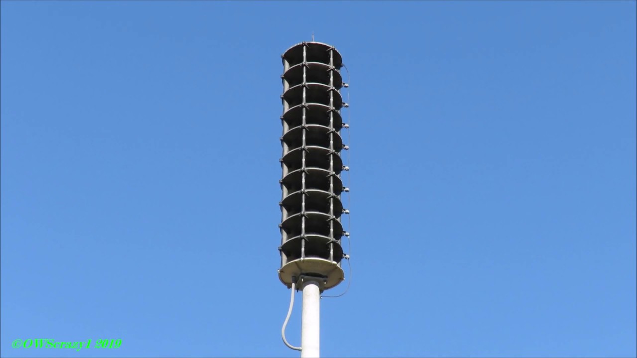 Whelen WPS 2910, Siren Test, McKinney, TX