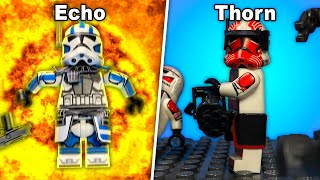 Iconic Clone Wars Scenes in LEGO