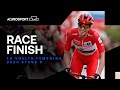 What a performance   la vuelta femenina stage 8 race finish  eurosport cycling