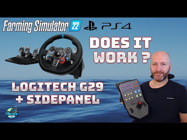 Logitech G29 Wheel and PS4 ? - Farming Simulator 22 - YouTube