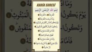Karia Suresi. Okuyan: Egzon İbrahimi #sure #dua #kuran #egzonibrahimi
