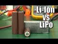 Lithium-Ion (18650 cells) versus Lipo -- which is best?