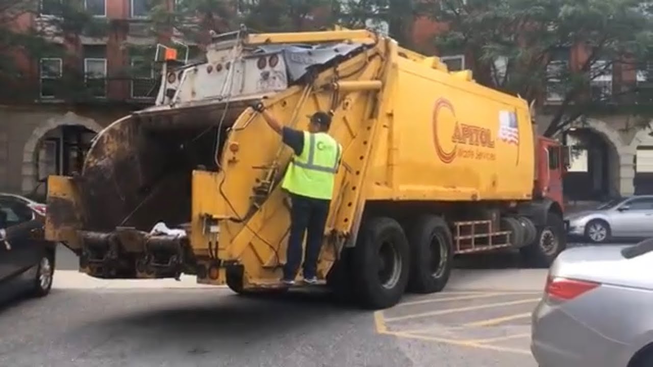 Capitol Waste Mack MR Leach 2RIII 223 in Allston