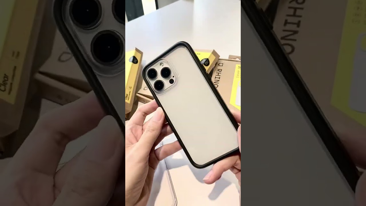 Say Hello! RHINOSHIELD phone cases for iPhone 15 Pro Max 