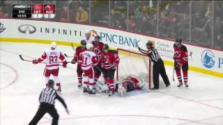 Red Wings @ Devils Highlights 01/04/16