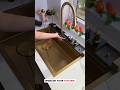 Make Your Kitchen Luxury With Kitchen Waterfall Sink 😍✅ #waterfallkitchensink #shorts