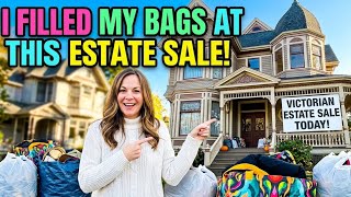 I Waited 5 Hours To Get Into This Victorian Dream Estate Sale Amazing Thrift Finds