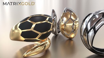 Snake Ring Designed in MatrixGold - Speed Modeling