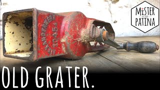 Old German 'Alexanderwerk' Grater Restoration | Mister Patina