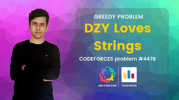DZY Loves Strings - Codeforces  Round F (Div B) #competitiveprogramming #string #greed #447 B