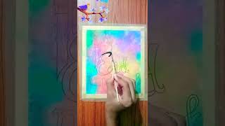 Eid Al-Adha Mubarak Drawing | Eid Mubarak Drawing | soft pastel drawing #shorts screenshot 5