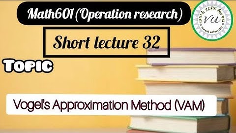mth601 lecture 32