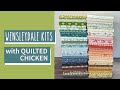 Wensleydale quilt time lapse  fabric bundle kit