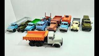 Легендарные грузовики СССР №50 КраЗ-6510  масштаб 1:43 MODIMIO
