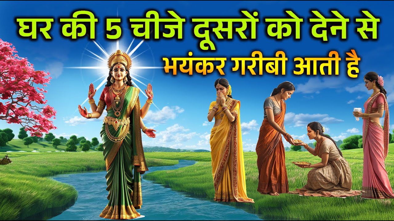 माता लक्ष्मी कहती है, घर की 5 चीजे दूसरों को देने से भयंकर गरीबी आती है #vastutips