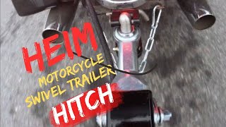 Heim Motorcycle Swivel Trailer Hitch #KompactKamp #KwickKamp