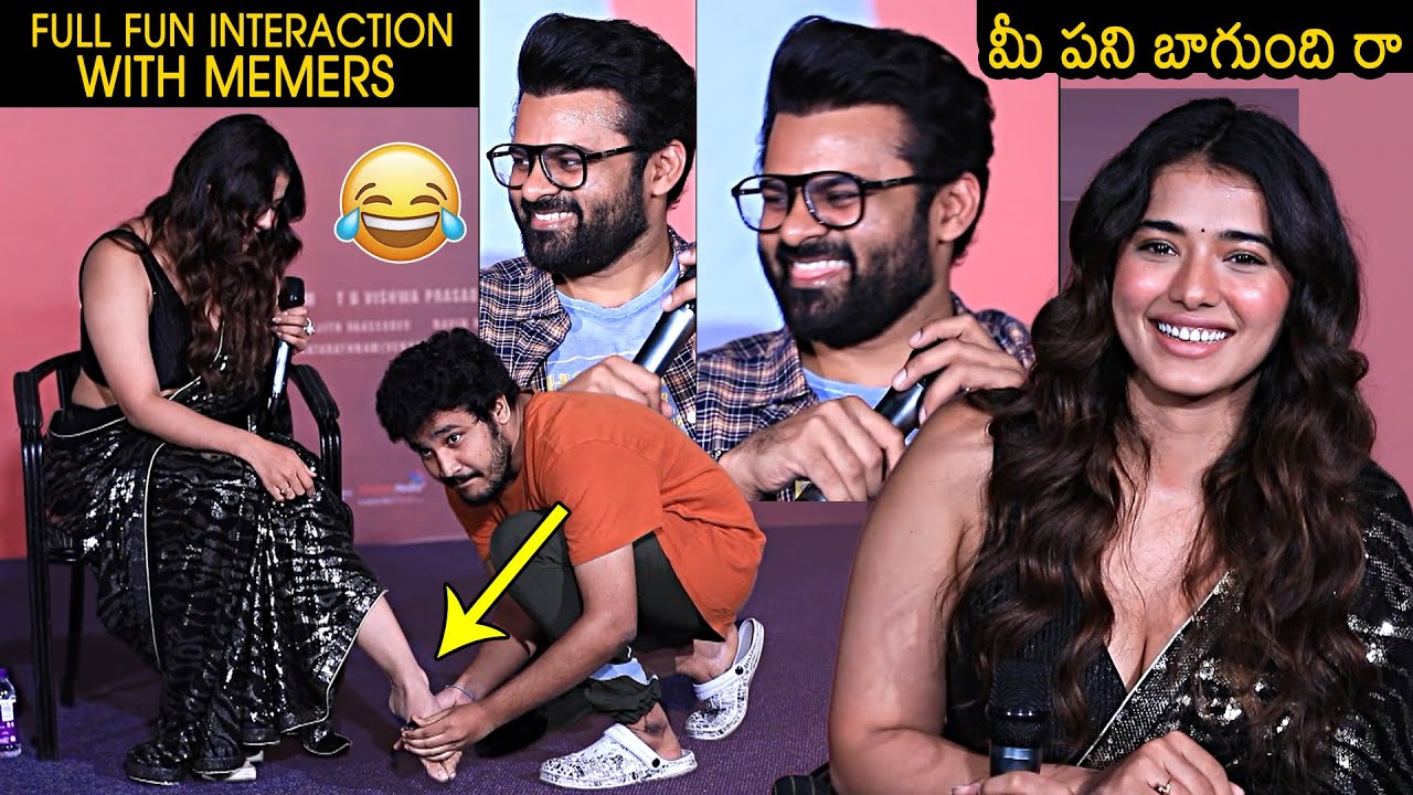 BRO Movie Team Full Fun Interaction With Memers | Sai Dharam Tej | Ketika Sharma | News Buzz