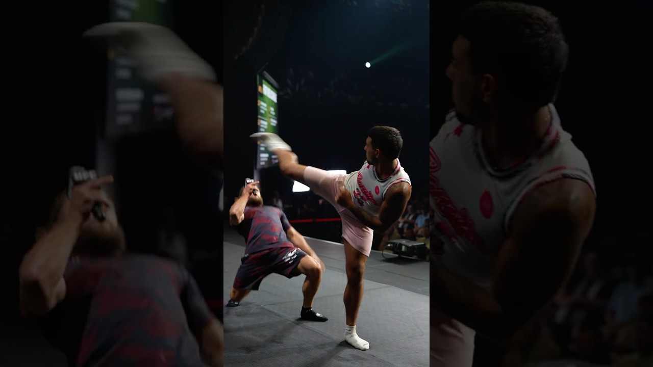 Fiziev pulled a fan up on stage to SPAR! 👀 