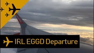 Irl Easyjet A320-214 Turbulent Departure Out Of Bristol Eggd