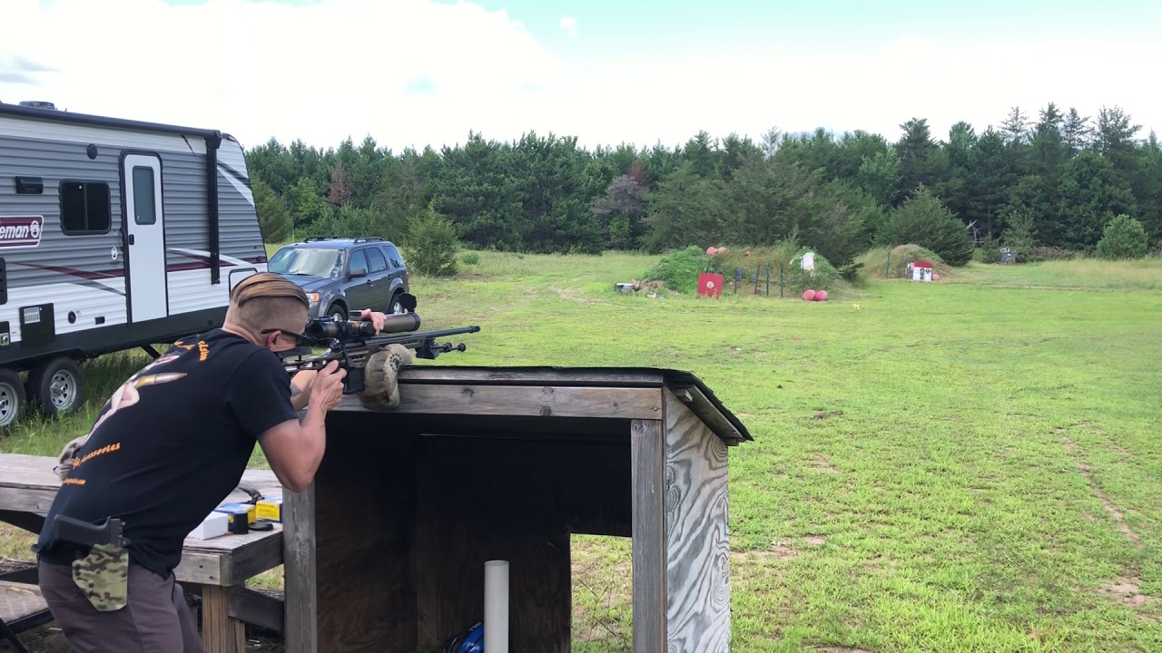 Precision shooting practice with MPA Chassis and Wiebad Mini Fortune Cookie