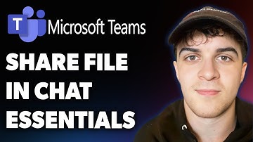 How to Share a File in a Chat Microsoft Teams Essentials (Full 2025 Guide)