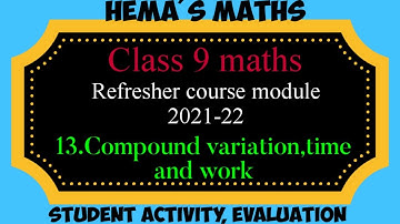 9th refresher course module chapter 13 compound variation