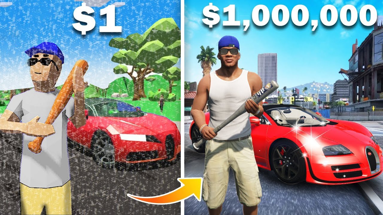 Game Thế Giới Mở $1 vs $1.000.000!