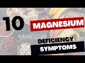 MAGNESIUM DEFICIENCY SYMPTOMS || Top 10 Deficiency Symptoms of Magnesium #magnesiumdeficiency