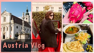 Travelling to Austria Bruck an der Lietha | cozy Autumn | calming and relaxing Vlog screenshot 4