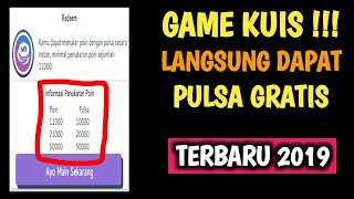 TERBARU 2019 GAME KUIS !!! Dapat PULSA GRATIS screenshot 2