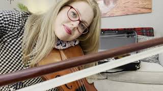 Details F Natural Minor Scale VIOLA Tutorial Guide