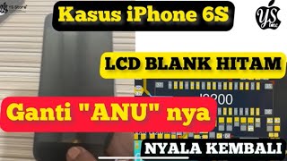 IPHONE 6S BLANK HITAM , COPOT ANUNYA