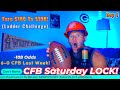 My $100 CFB Saturday Wager CANT LOSE! | $10,000 Ladder Challenge Bet 1