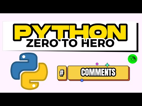 Comments - Python Tutorial For Beginners | Lesson 2