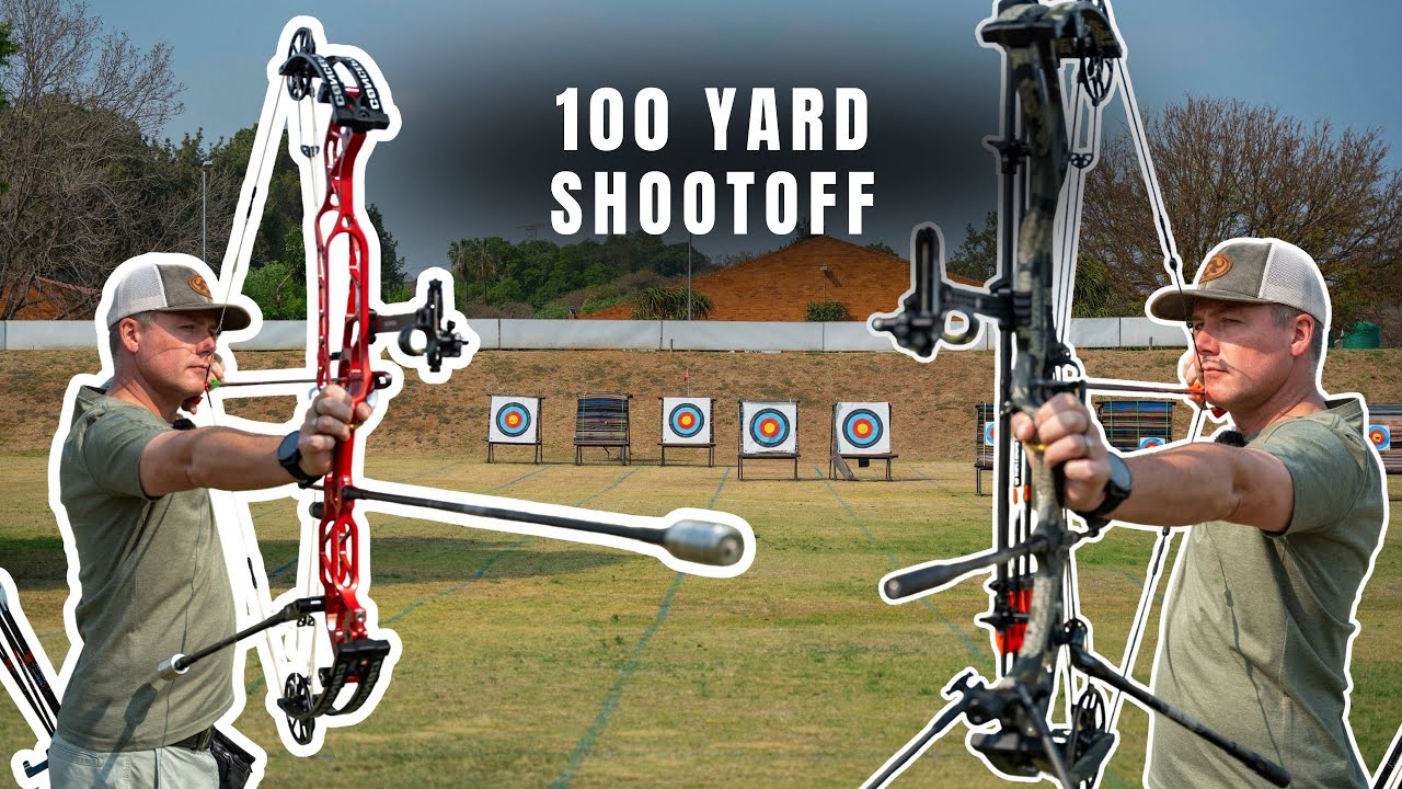 Hunting Bow vs Target Bow at 100 Yards – Accuracy Test!