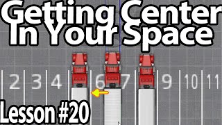 Trucking Lesson 20  How To Center Your truck in Your Space