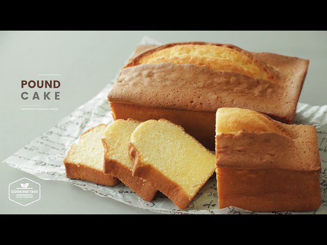 기본! 파운드 케이크 만들기 : Pound Cake Recipe | Cooking tree