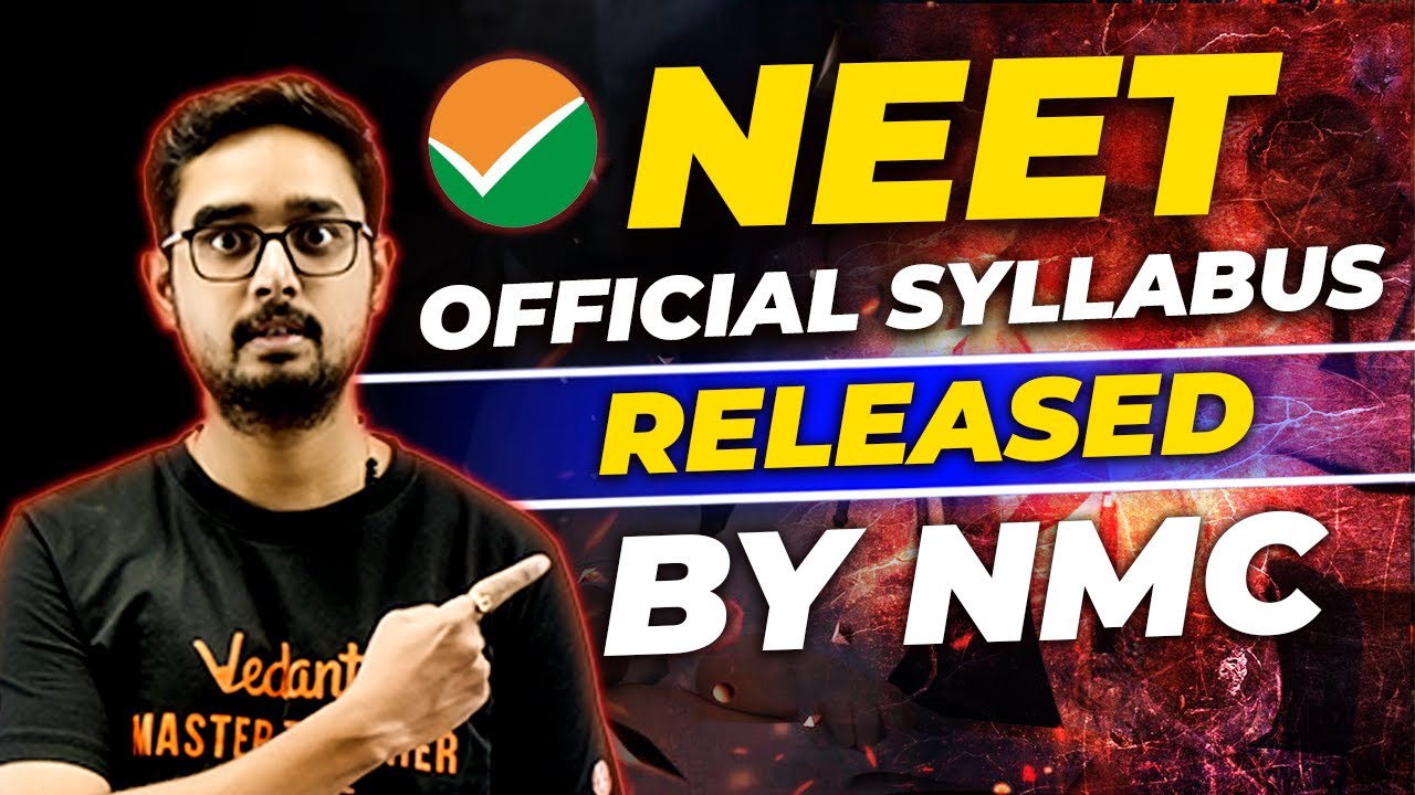 🚨😱 NEET official syllabus released by NMC 📚 - YouTube